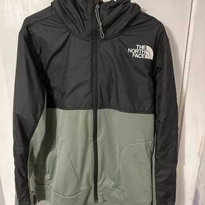 North face zip up tech hoodie